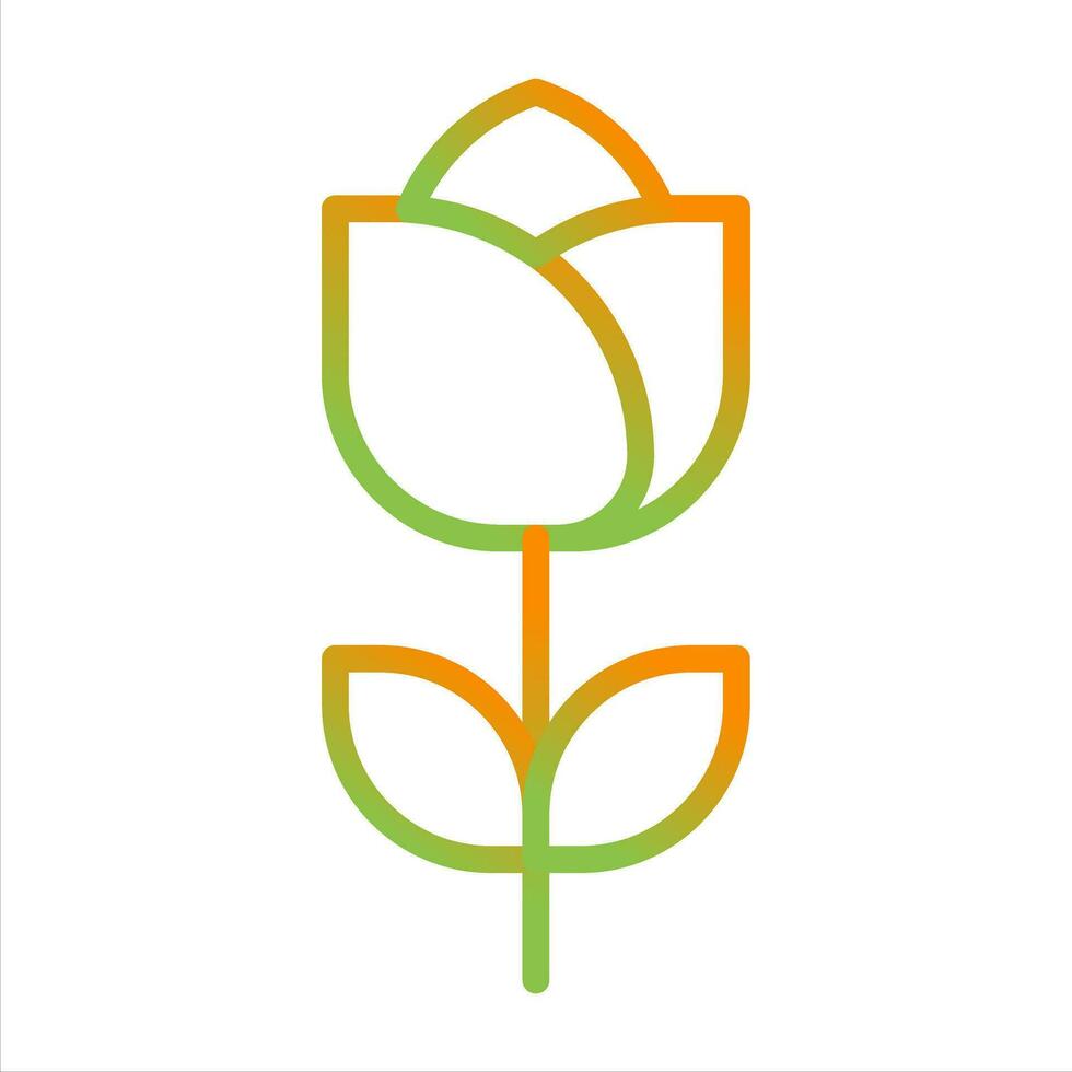 icono de vector de flor