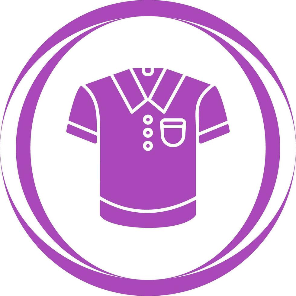 Polo Shirt Vector Icon