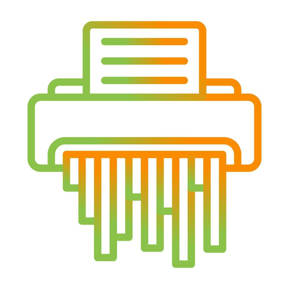 Shredder Vector Icon
