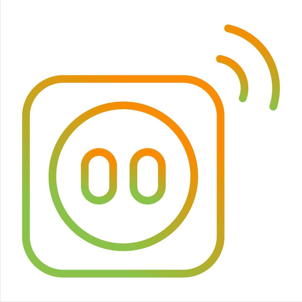 Smart Plug Vector Icon