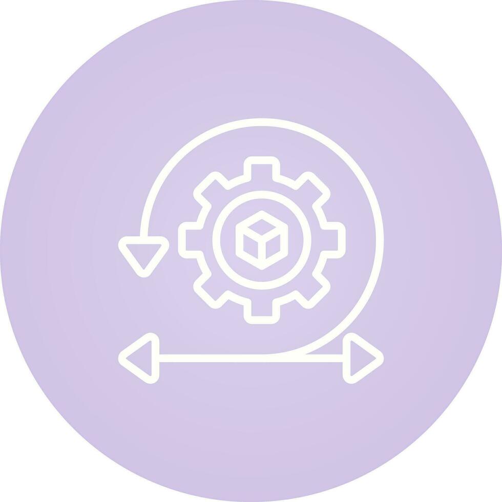 Iterative Design Vector Icon