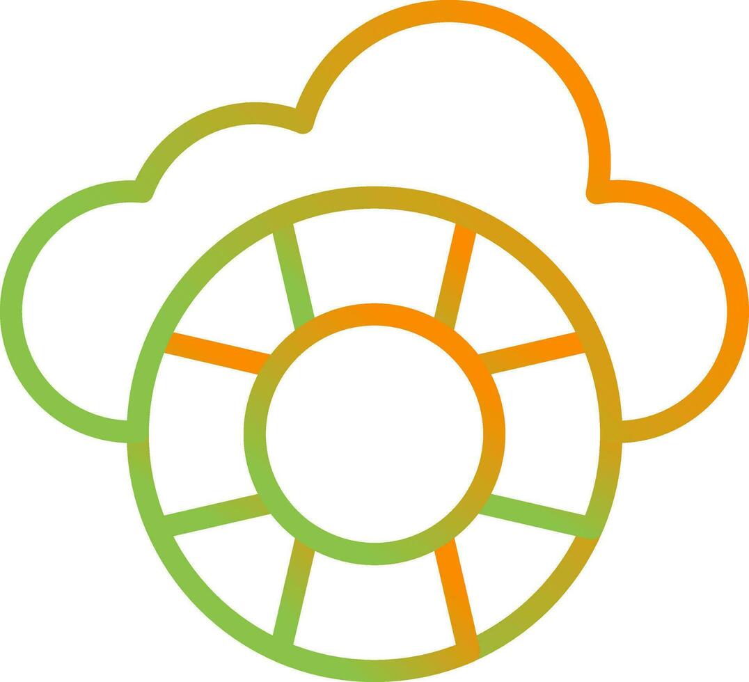 Disaster Recovery Vector Icon