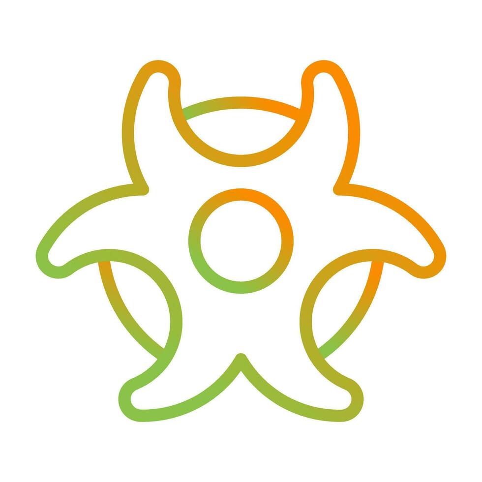 Biohazard symbol Vector Icon