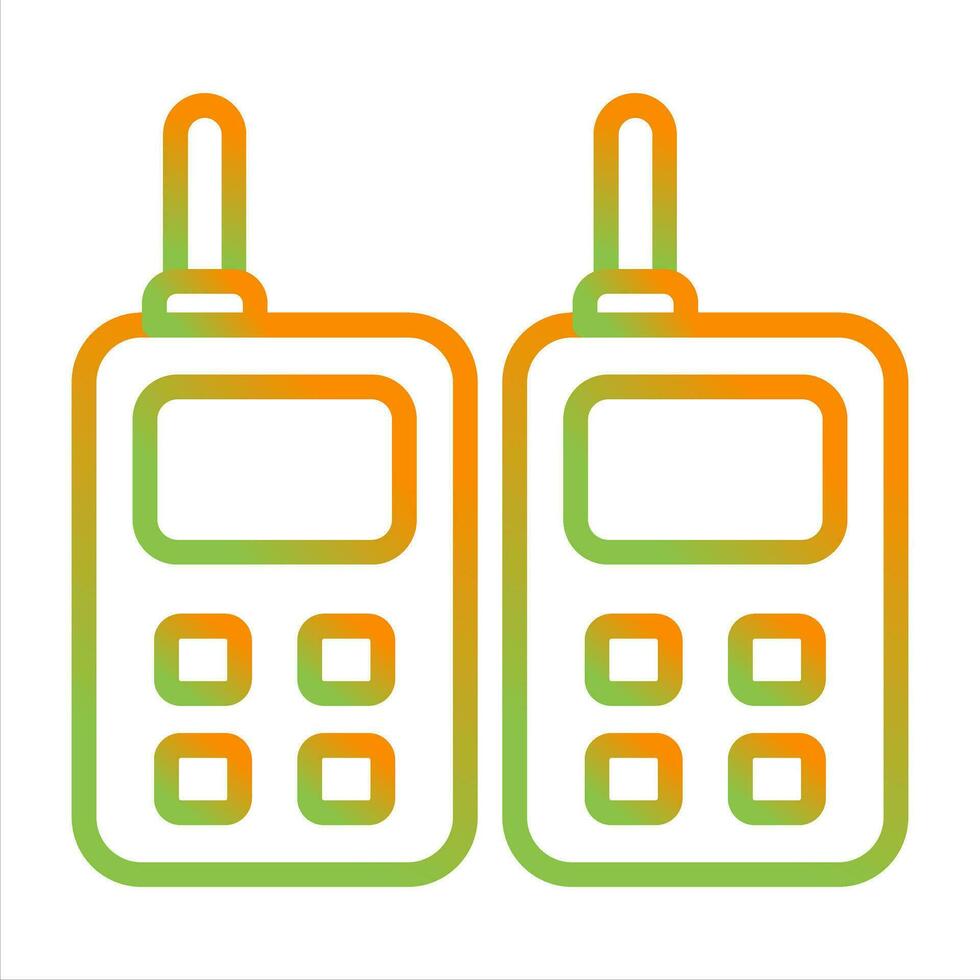 Two way Radio Vector Icon