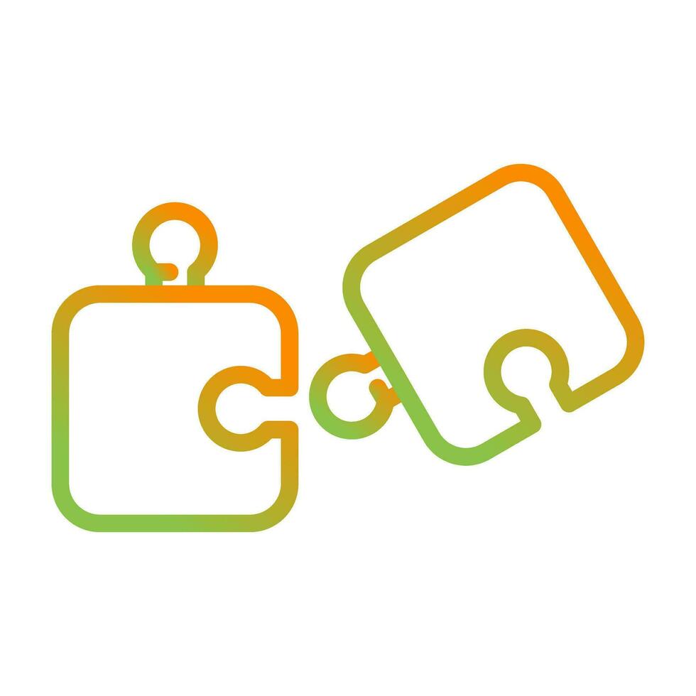 Jigsaw puzzle Vector Icon