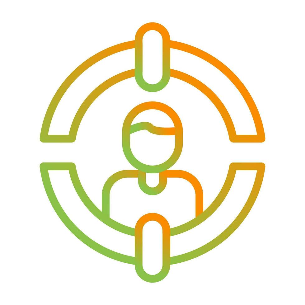 Customer Segmentation Vector Icon