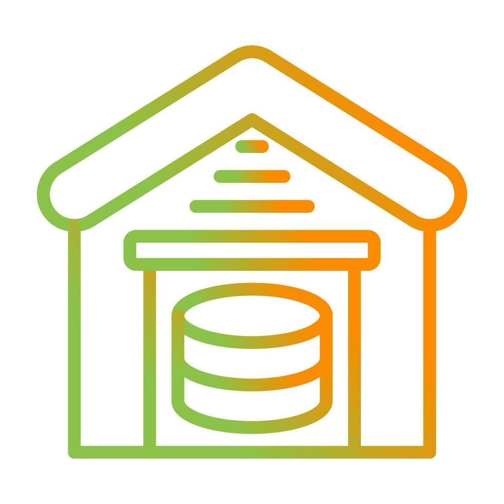 Data Storage Vector Icon