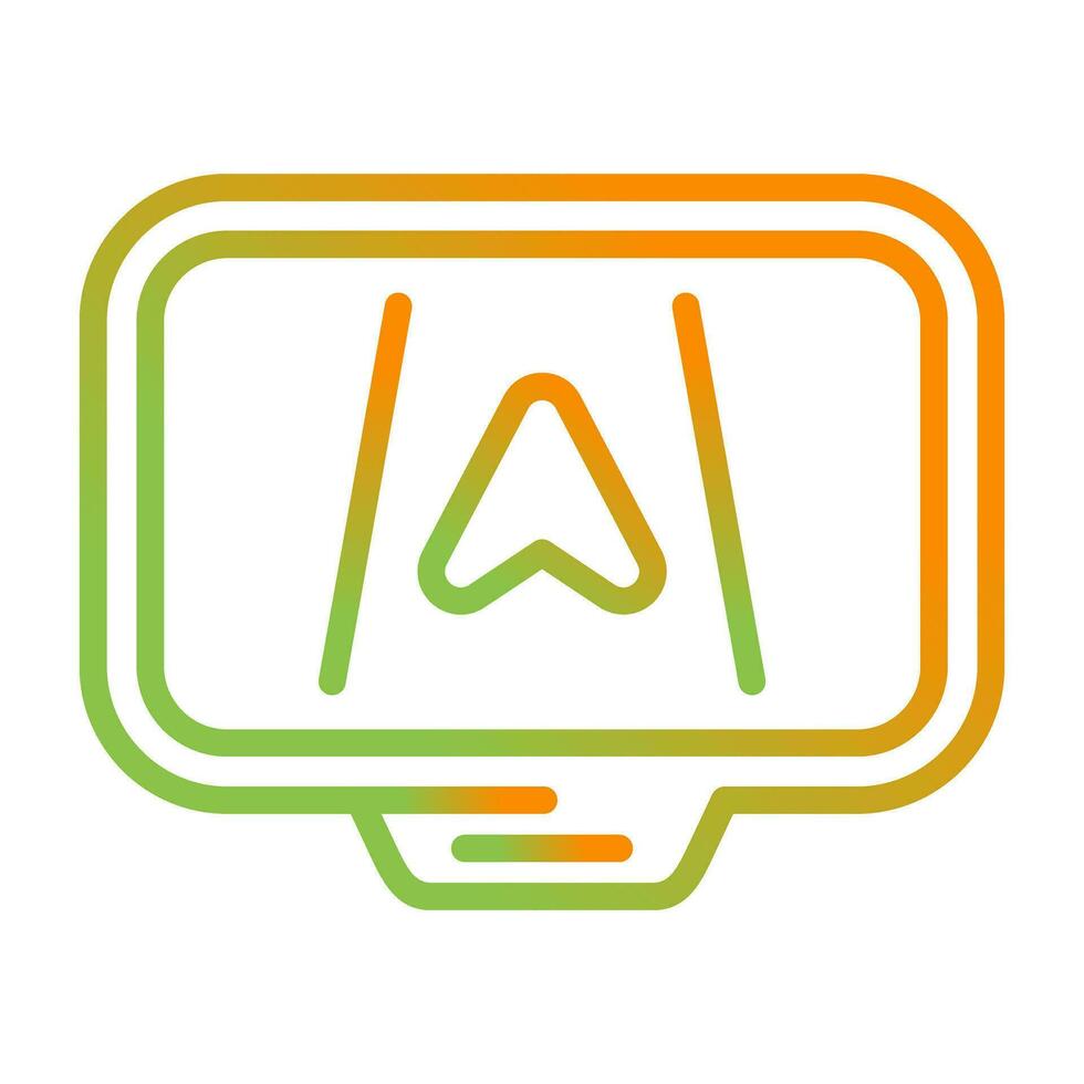 GPS Device Vector Icon