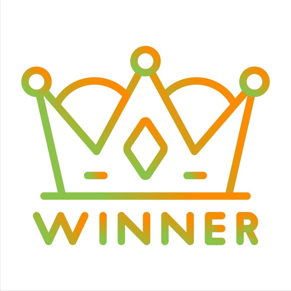 Winner Vector Icon