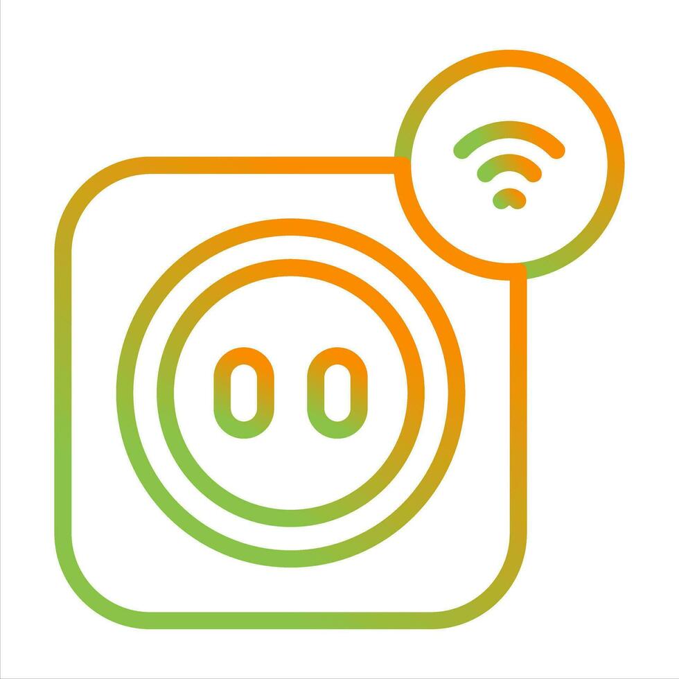 Smart Plug Vector Icon