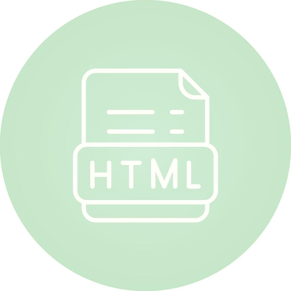 Html Vector Icon