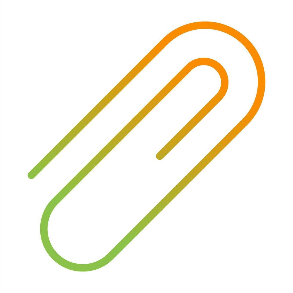 Paperclip Vector Icon