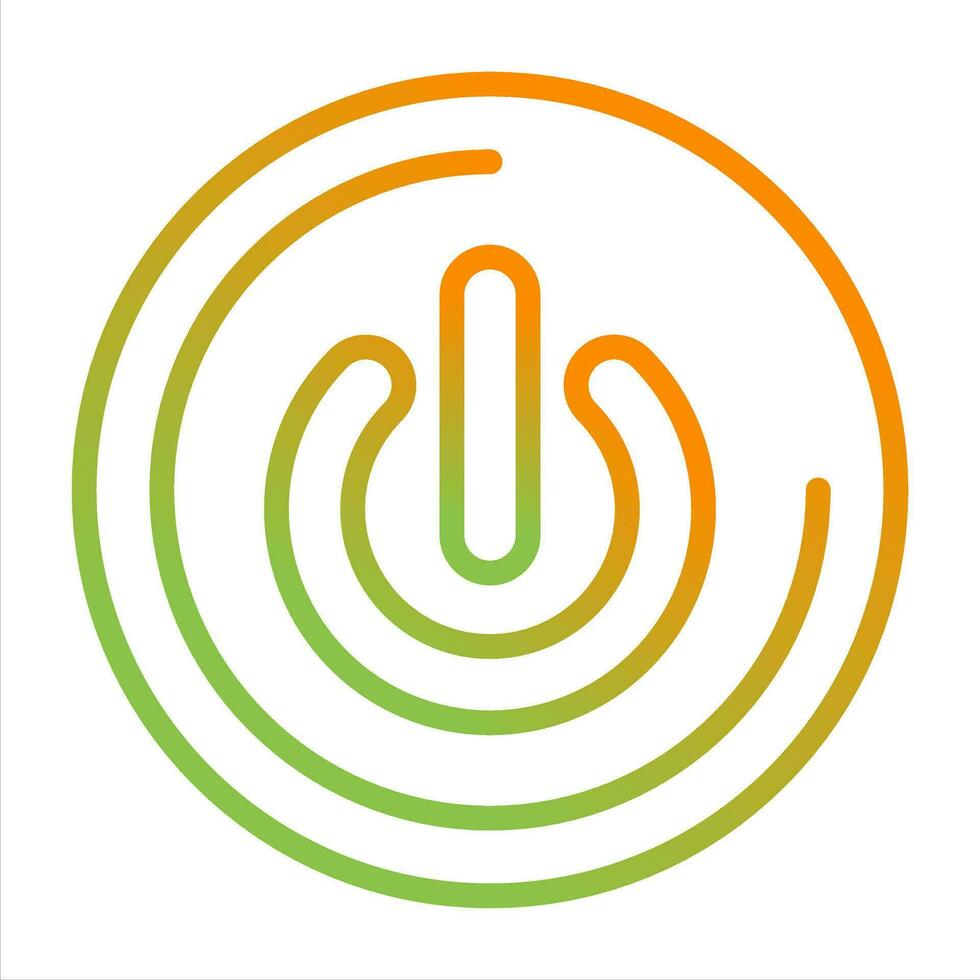 Power Button Vector Icon