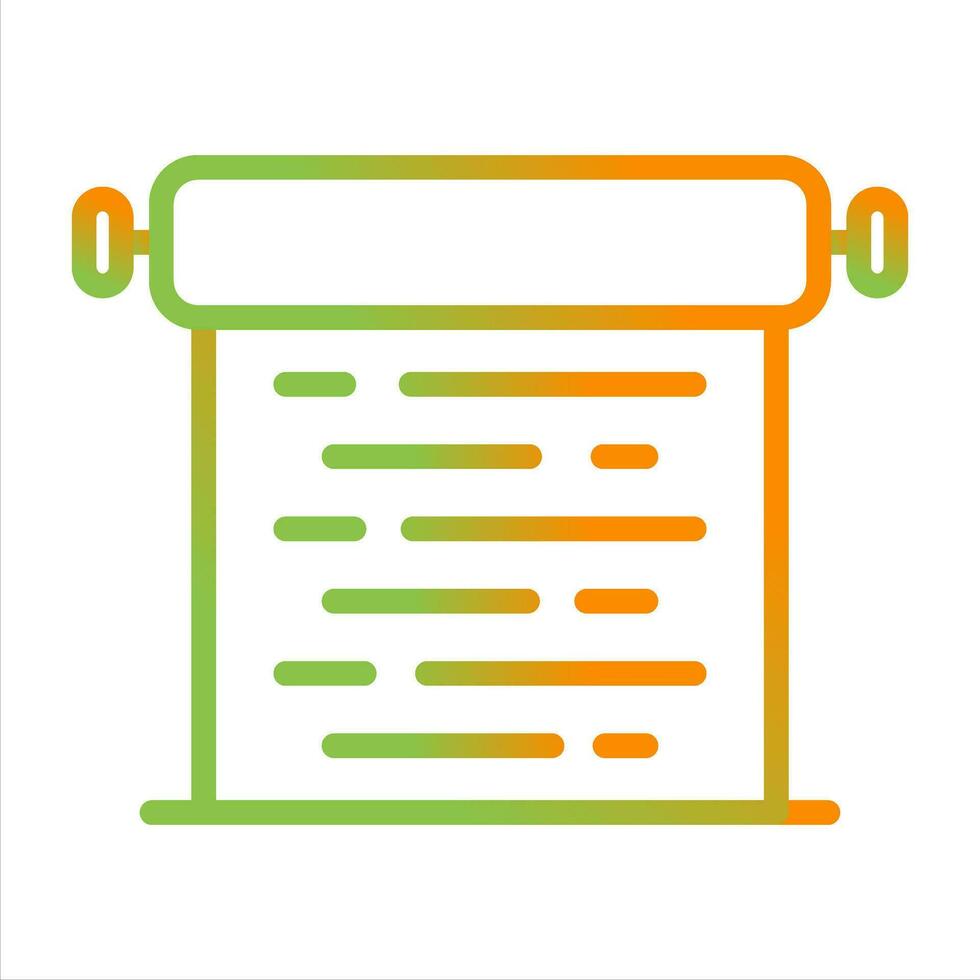 Scroll Vector Icon