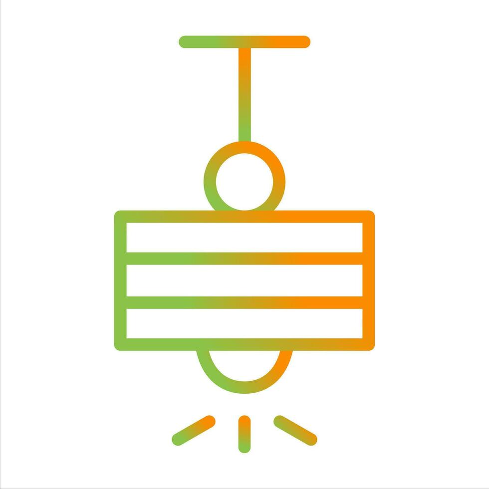 Ceiling Lamp Vector Icon