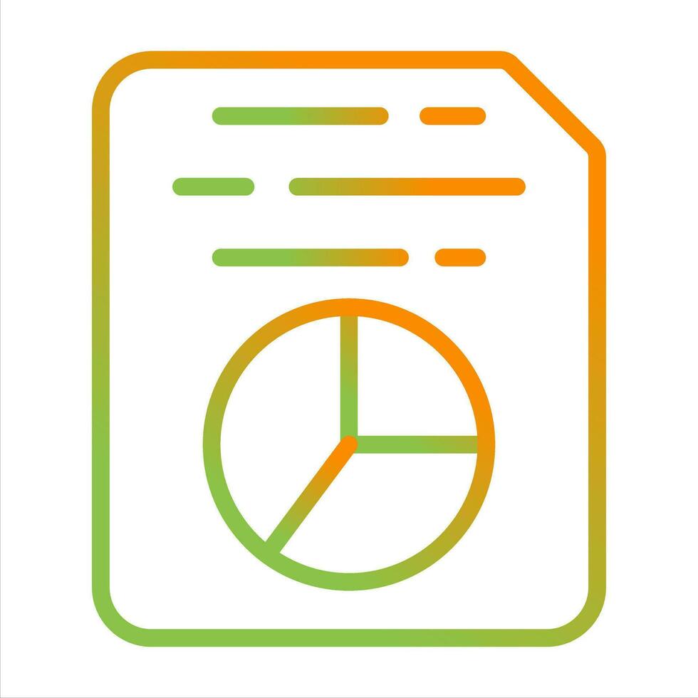 Document Insert Diagram Vector Icon