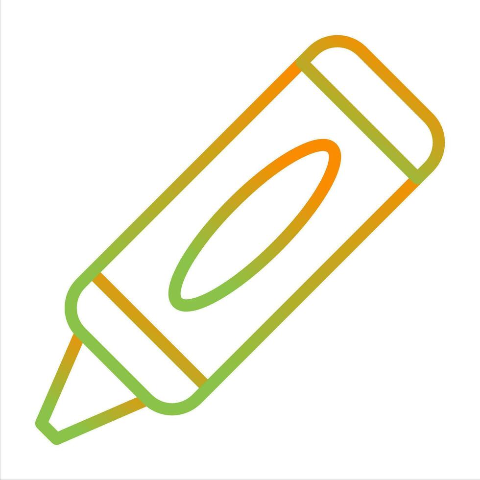 Crayon Vector Icon