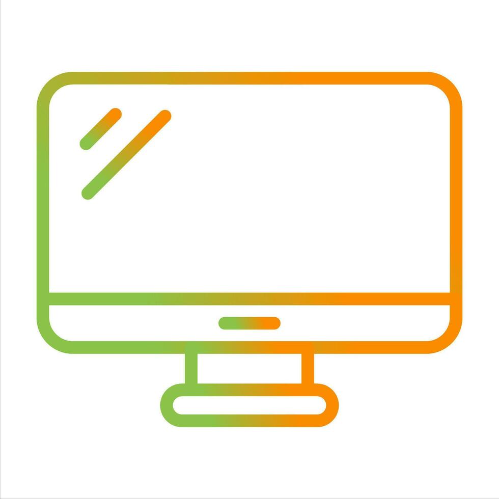 Monitor Vector Icon