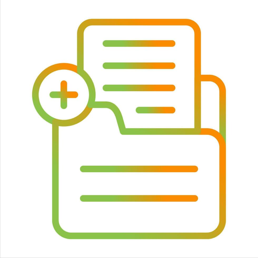 Document Add Vector Icon