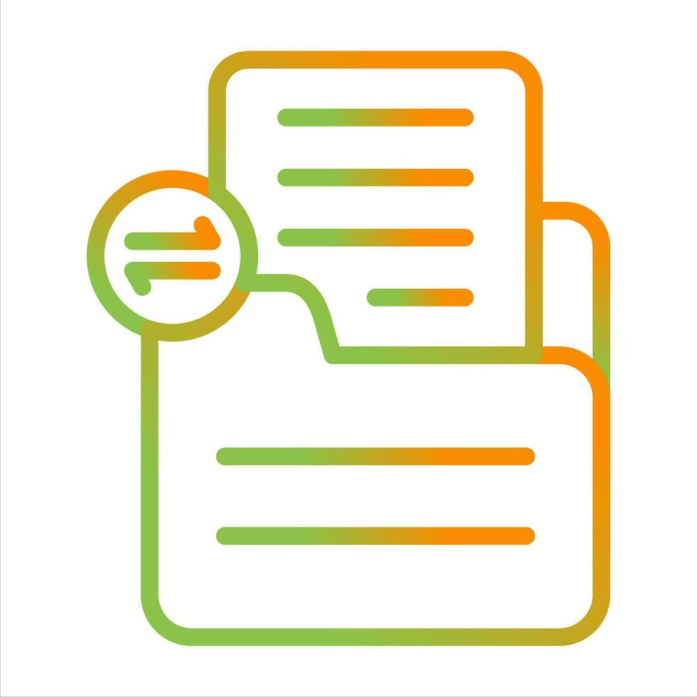 Document Share Vector Icon