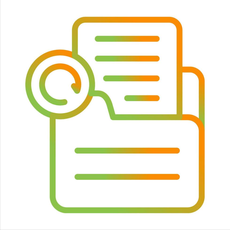 Document Redo Vector Icon