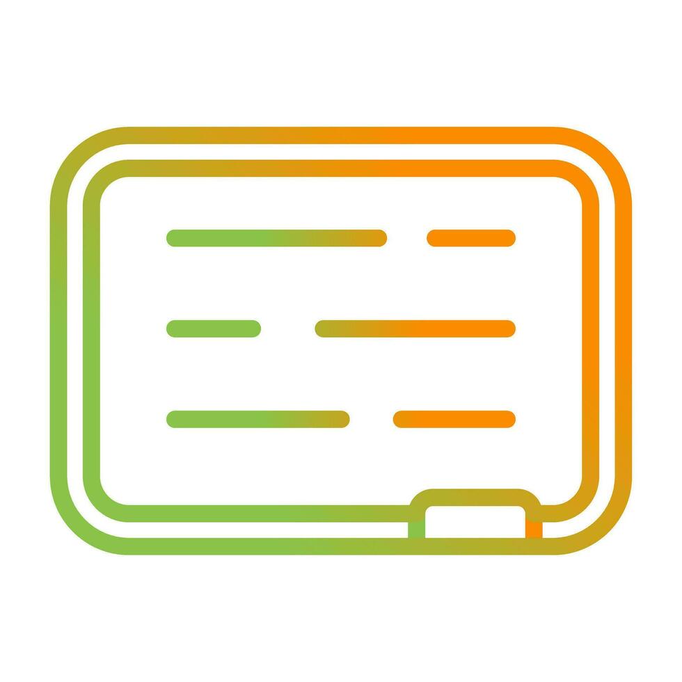 Whiteboard Vector Icon