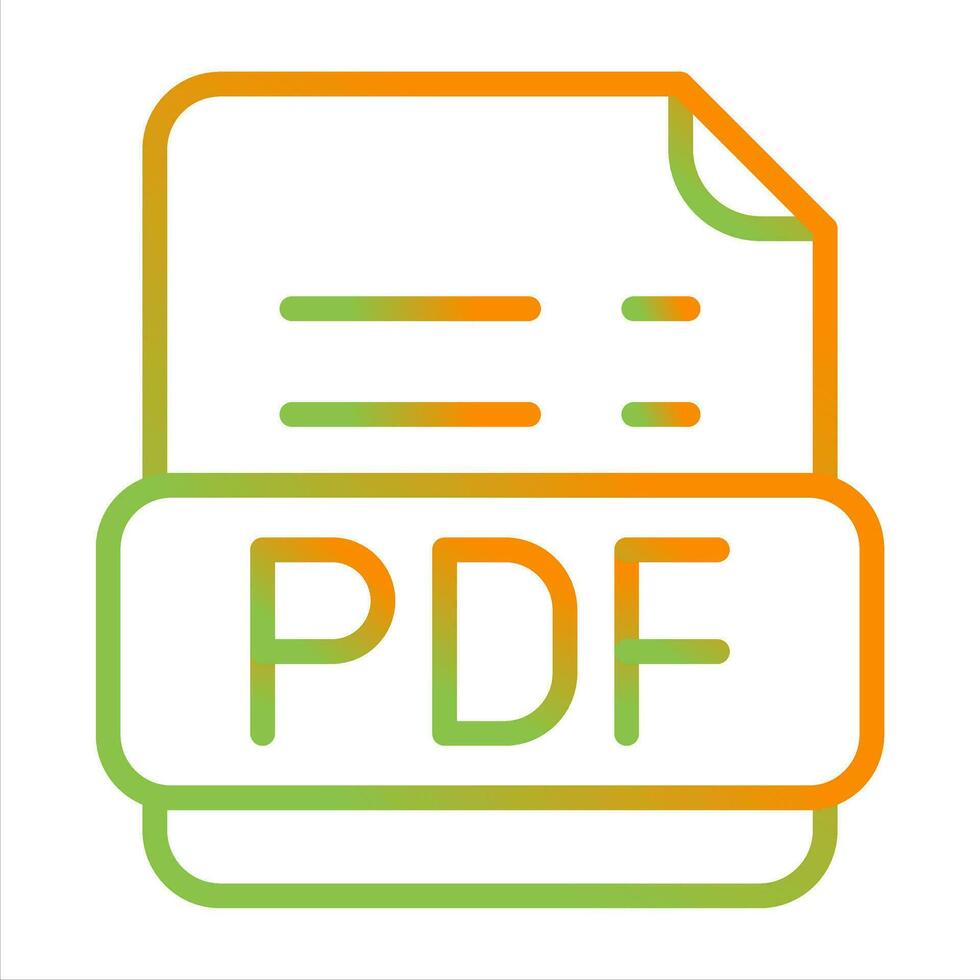 Pdf Vector Icon