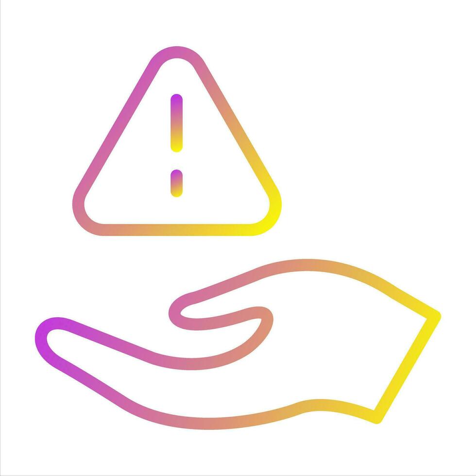 Risk Vector Icon