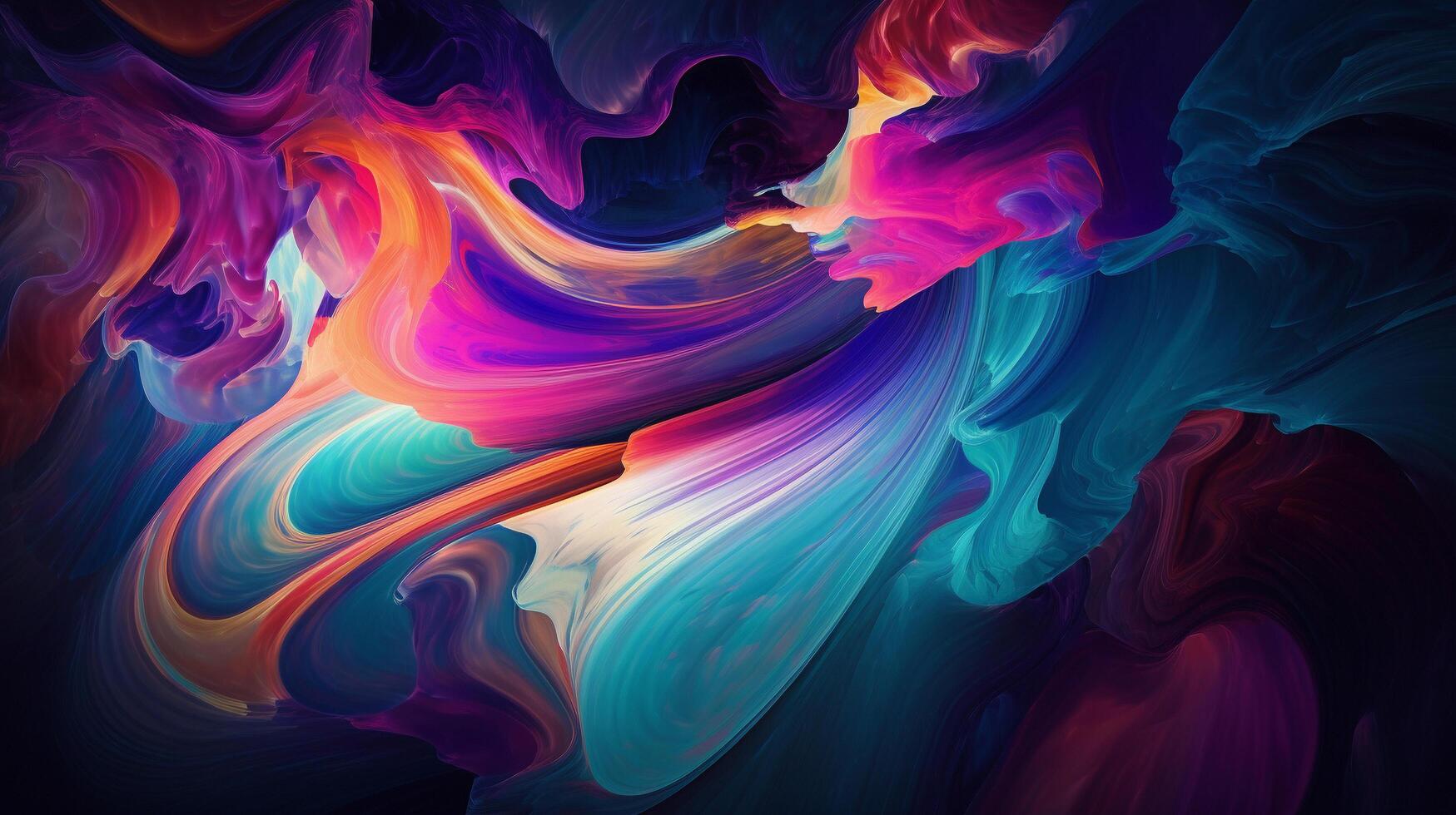 Blue and purple abstract background, purple and blue wallpaper with a colorful swirl, photo