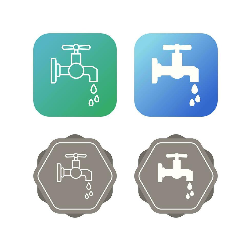 Water Tap Vector Icon
