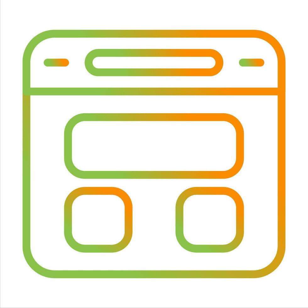 Browser Vector Icon