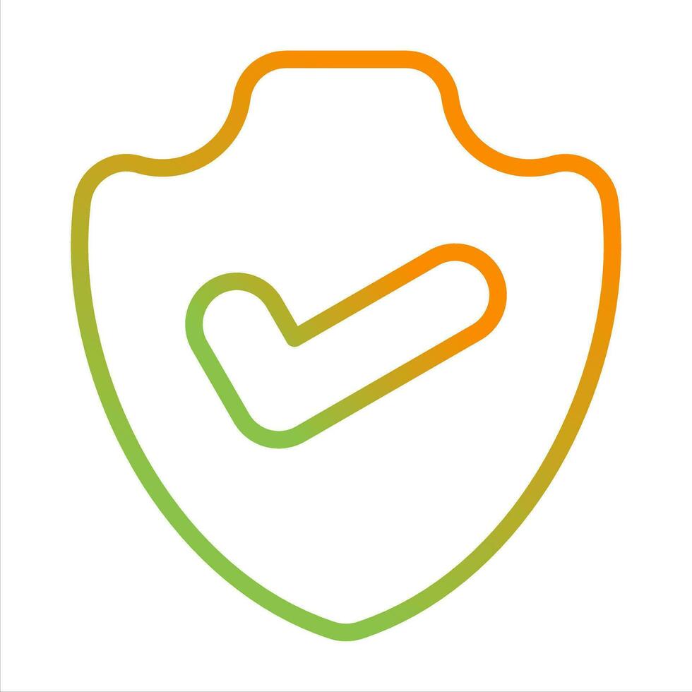 Sheild Check Vector Icon