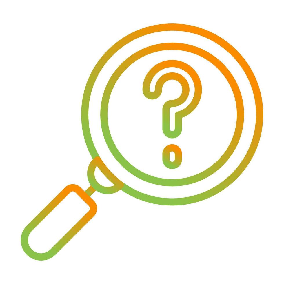 Problem Framing Vector Icon