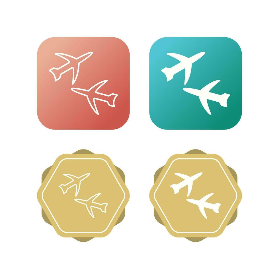 Multiple Flights Vector Icon