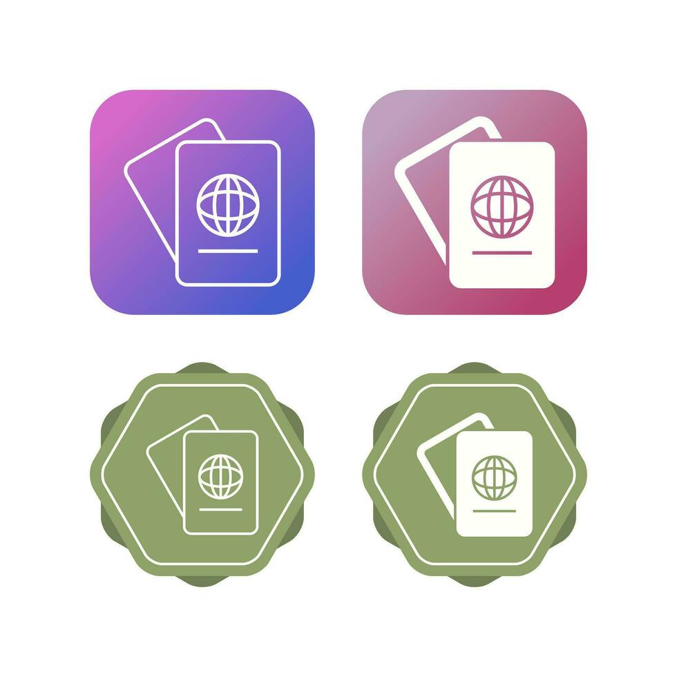 Passport Vector Icon