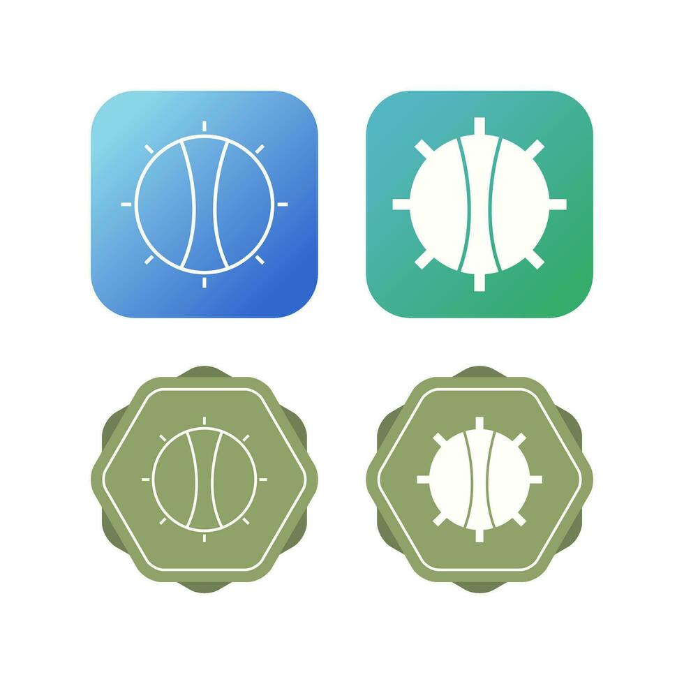 Temperature Knob Vector Icon