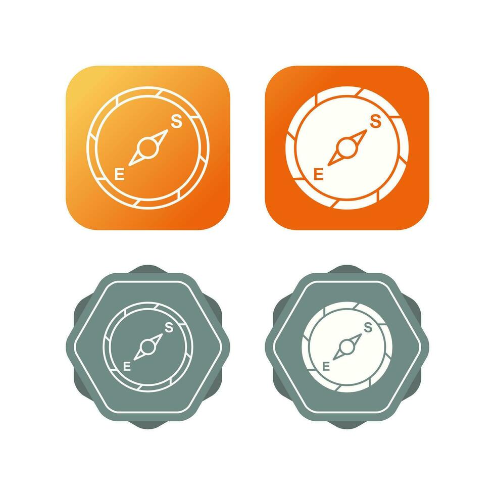Compass Vector Icon