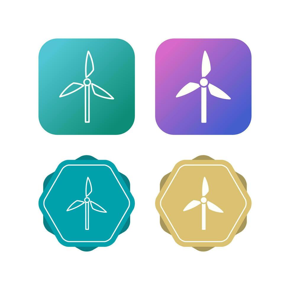 Windmill Vector Icon