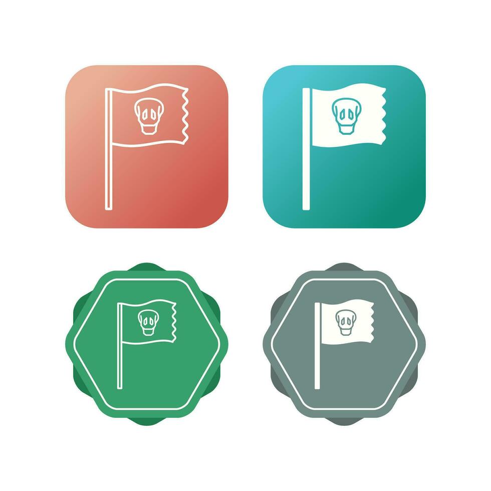 Pirate Flag Vector Icon