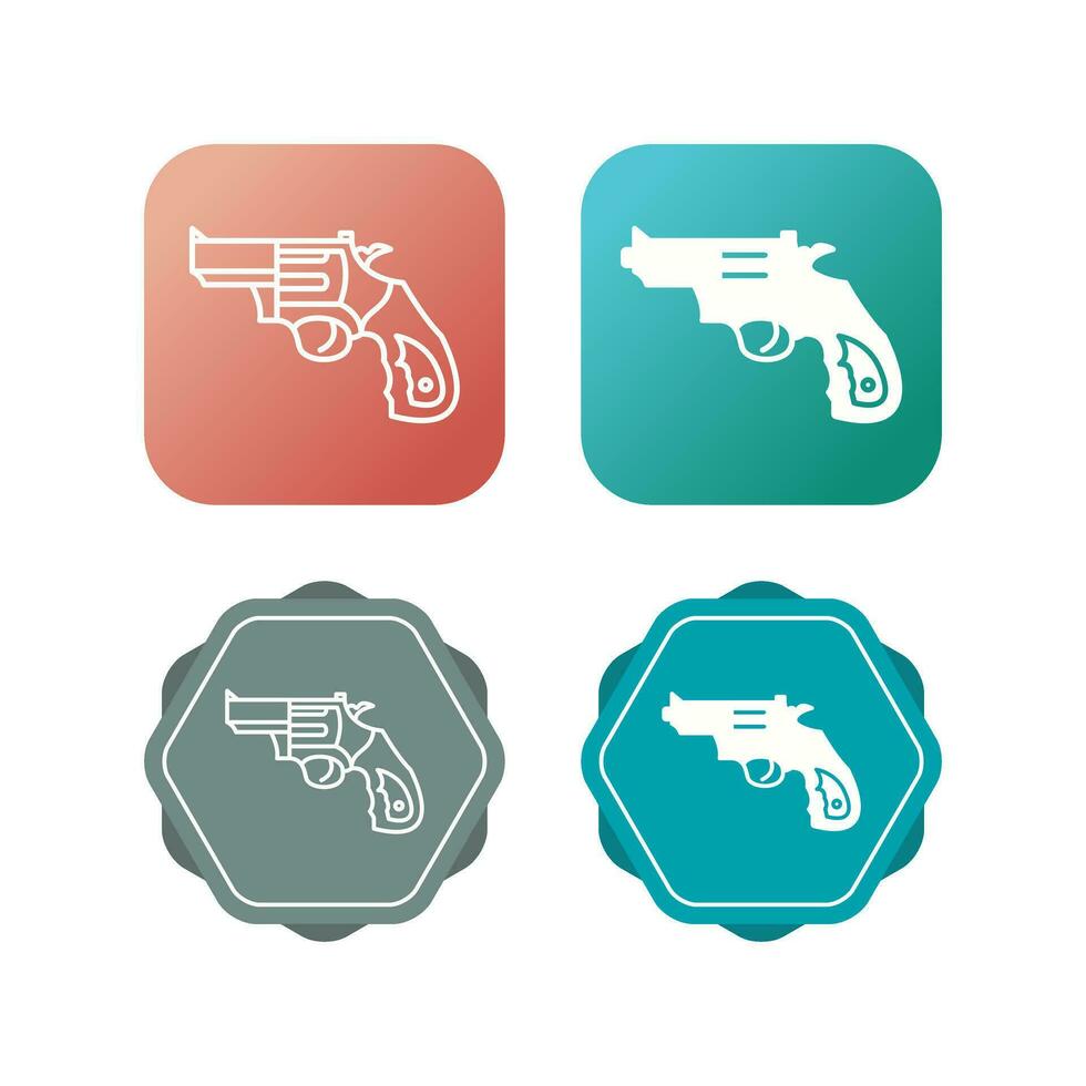 Revolver Vector Icon