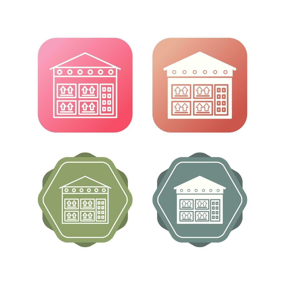 Storage Unit Vector Icon