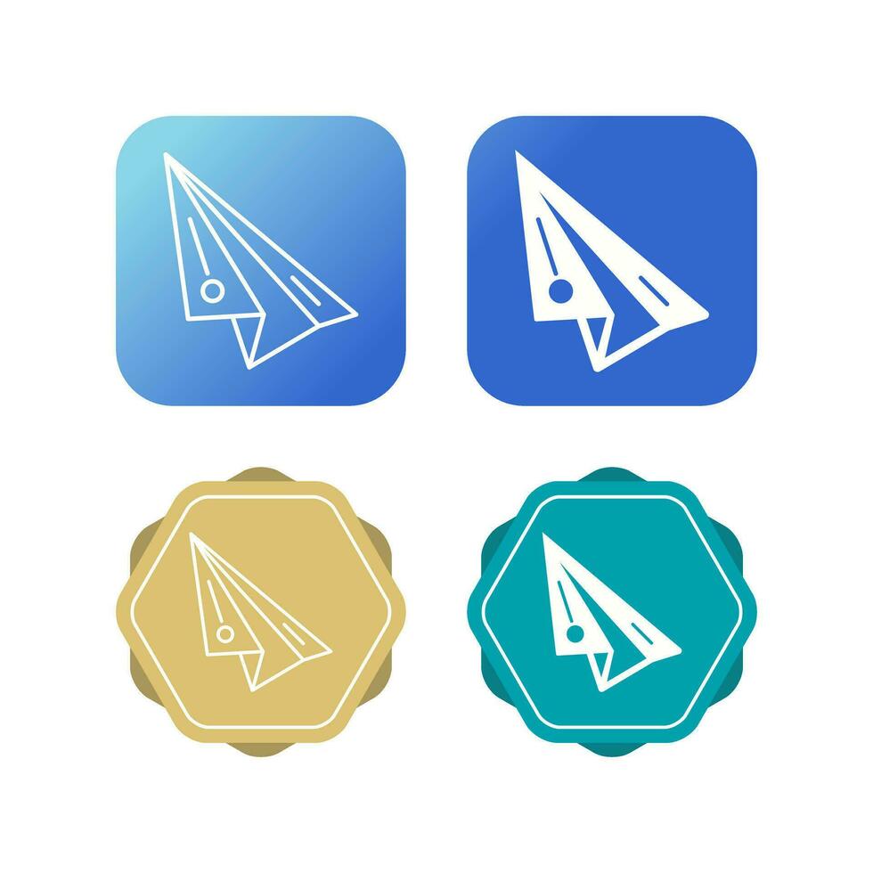 Paper Plane Vector Icon