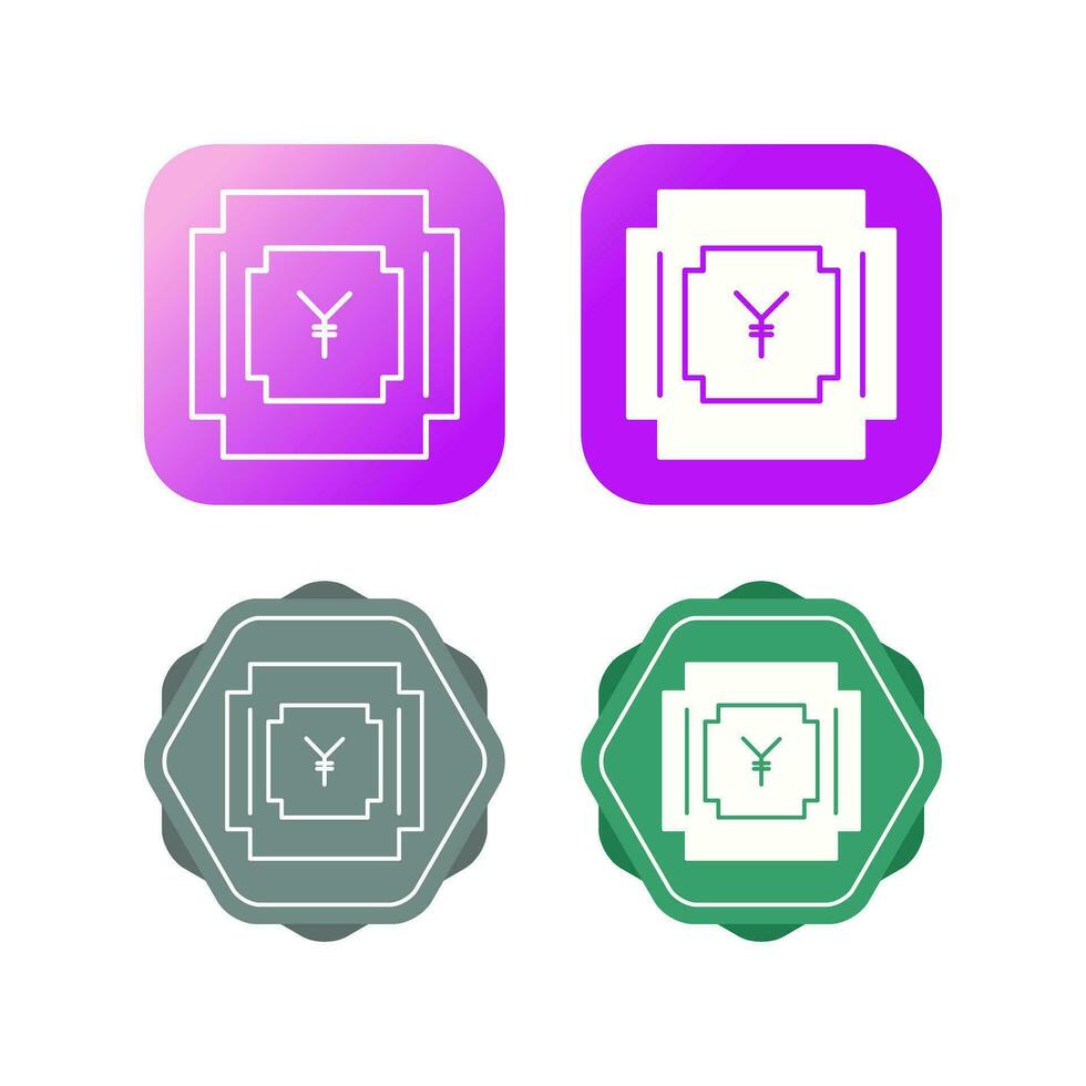 Yen Symbol Vector Icon