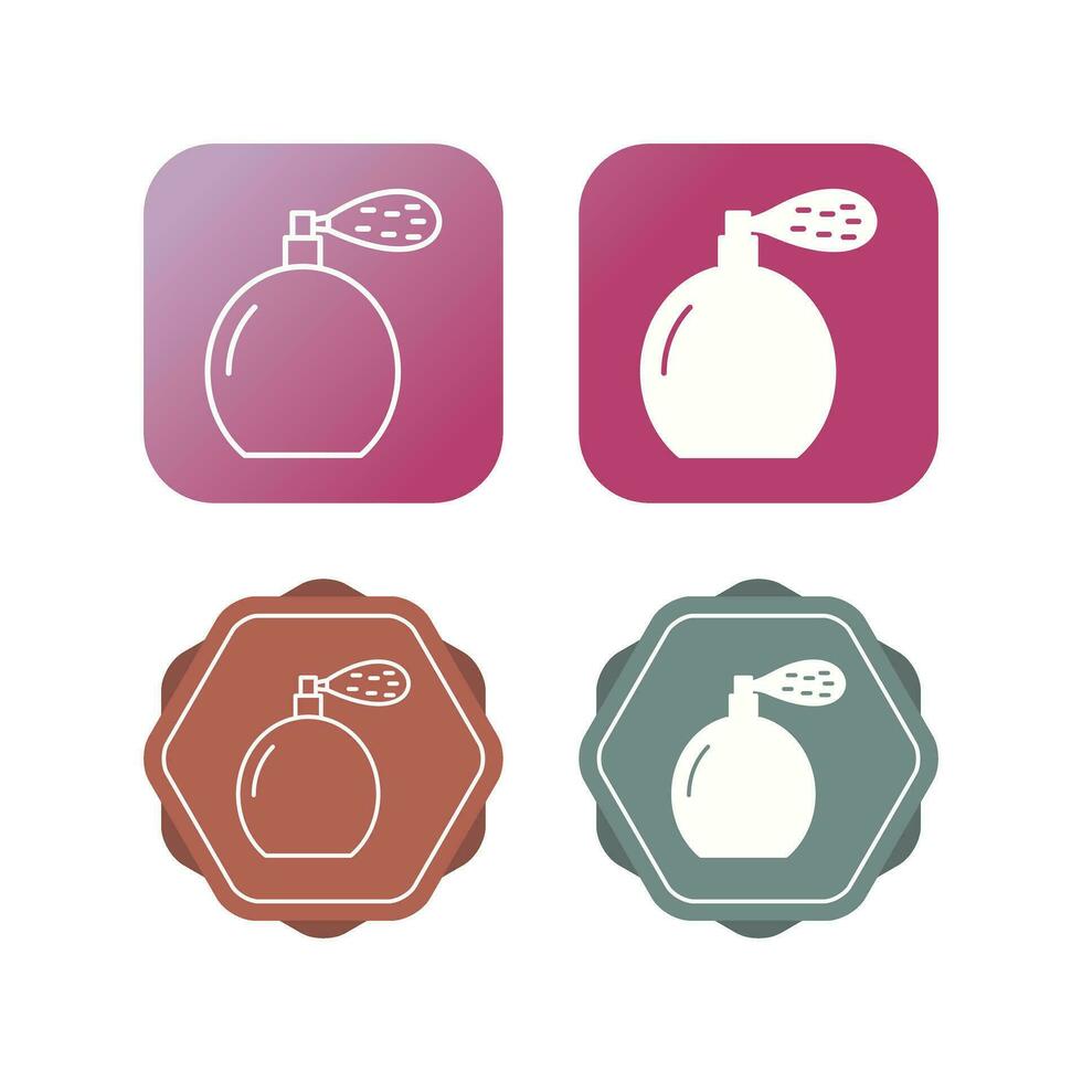 Perfume Bottle Vector Icon