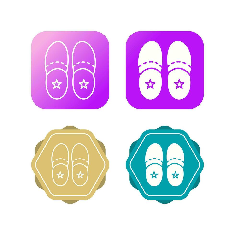 Slippers Vector Icon