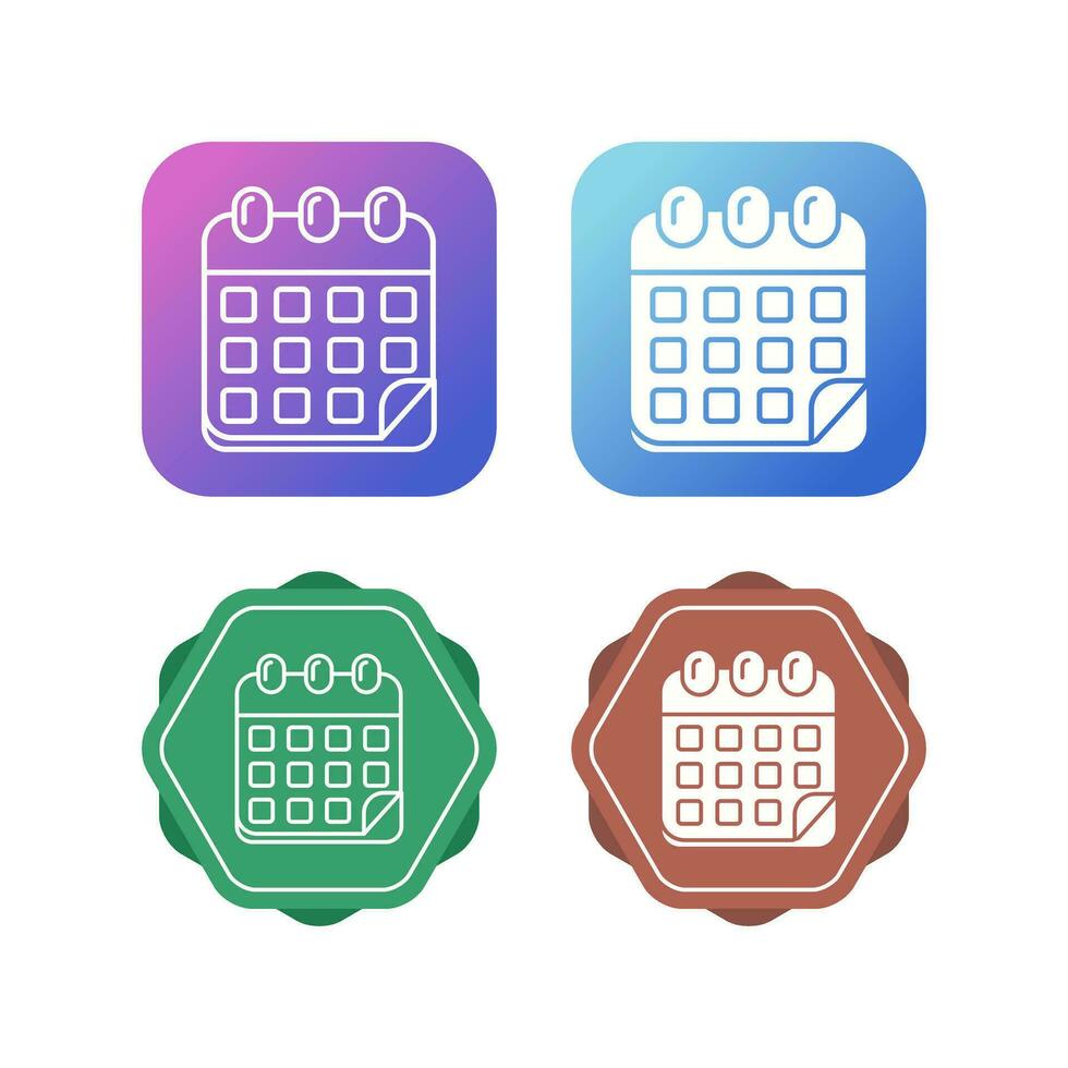 Calendar Vector Icon