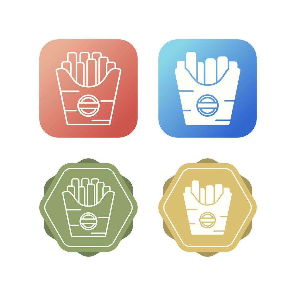 French Fries Vector Icon