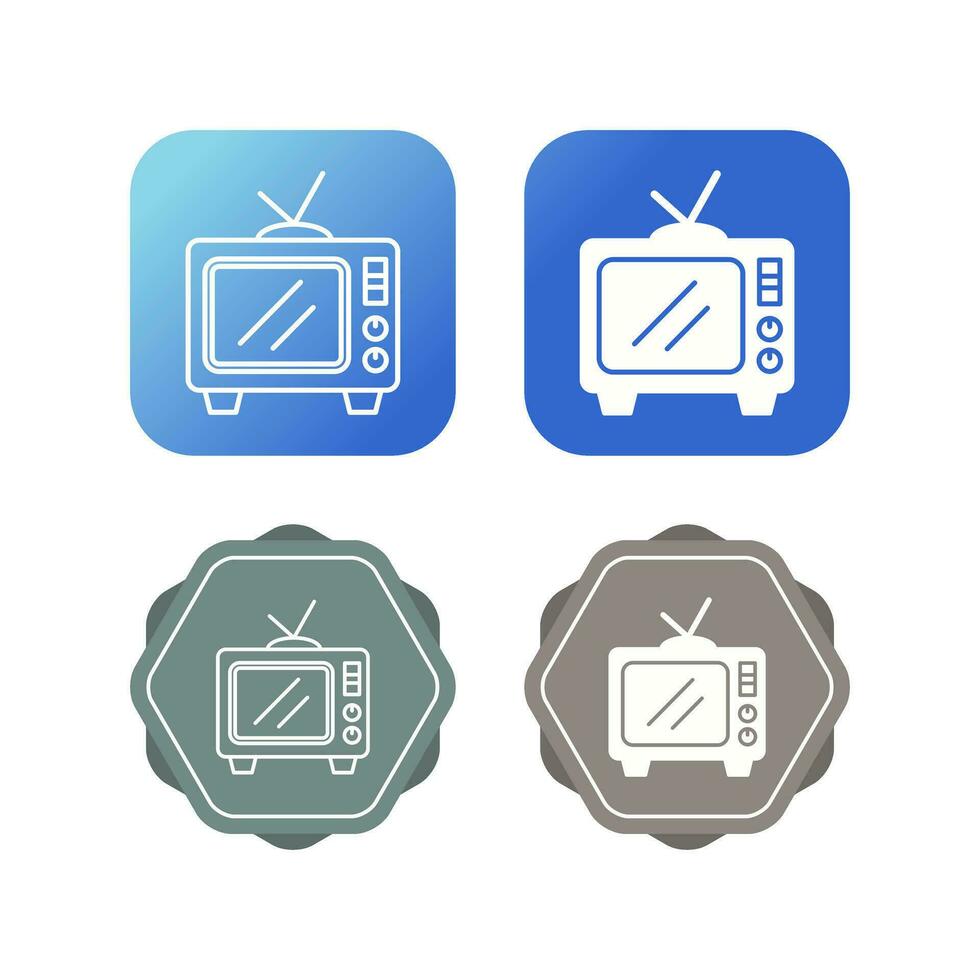 icono de vector de tv