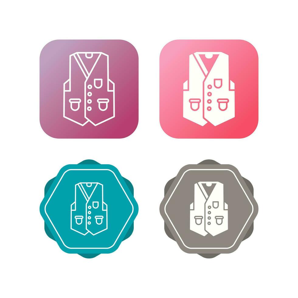 Vest Vector Icon