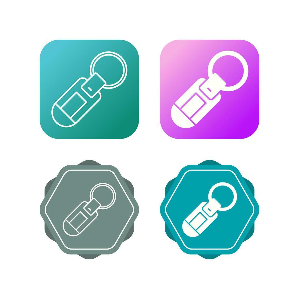 Keychain Vector Icon